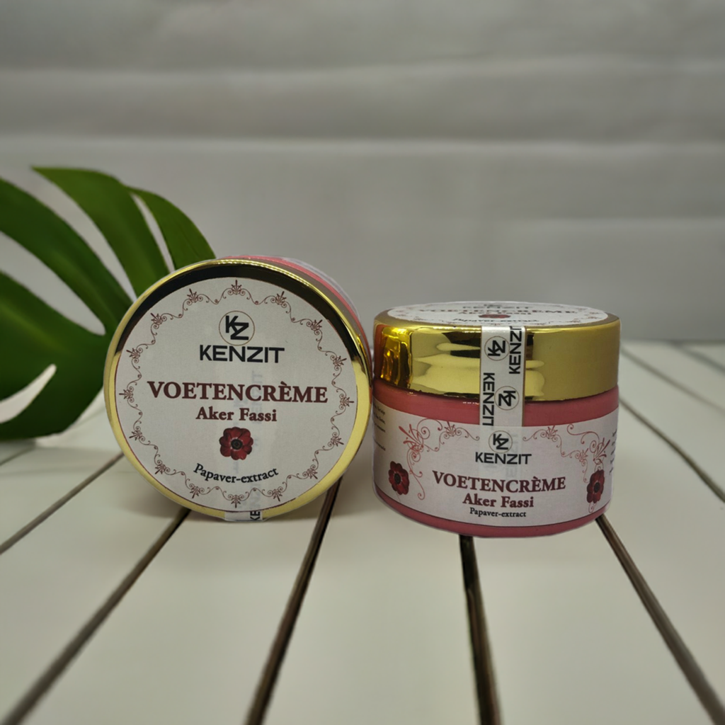 Fußcreme mit Mohnextrakt (Aker Fassi)
