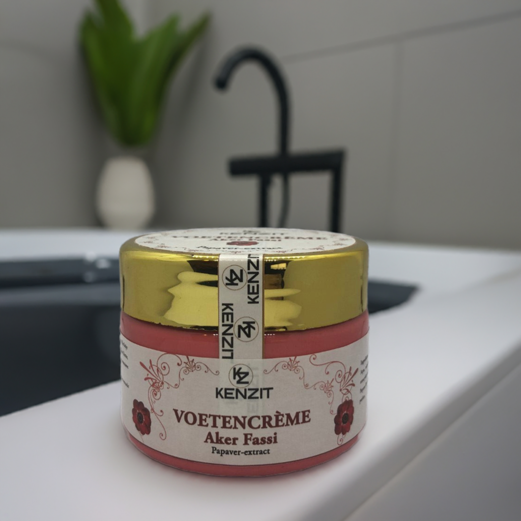 Fußcreme mit Mohnextrakt (Aker Fassi)