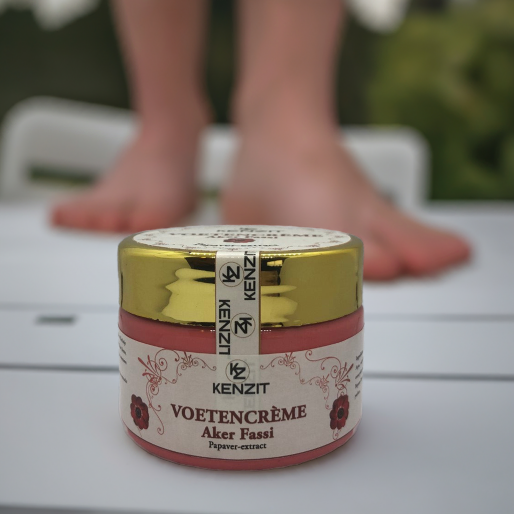 Fußcreme mit Mohnextrakt (Aker Fassi)