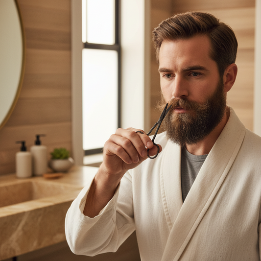 baardschaartje baard verzorgen neus schaartje