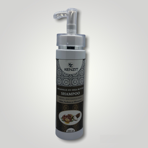 Shampoo met arganolie en shea butter