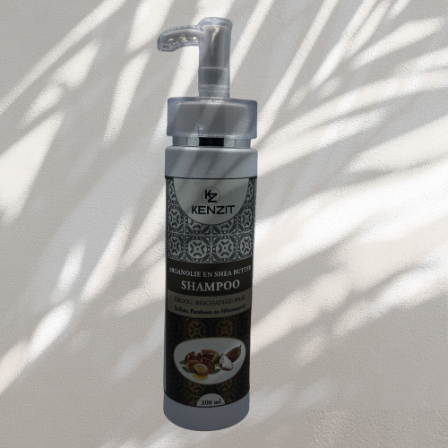 Shampoo met arganolie en shea butter